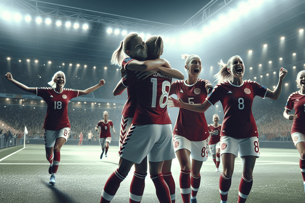 Dansk kvindelandshold sikrede overbevisende playoff-avancement med sejr over Finland