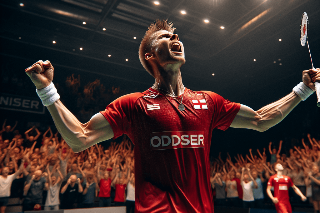 Følelsesladet Axelsen kæmper sig videre til Denmark Open-semifinale